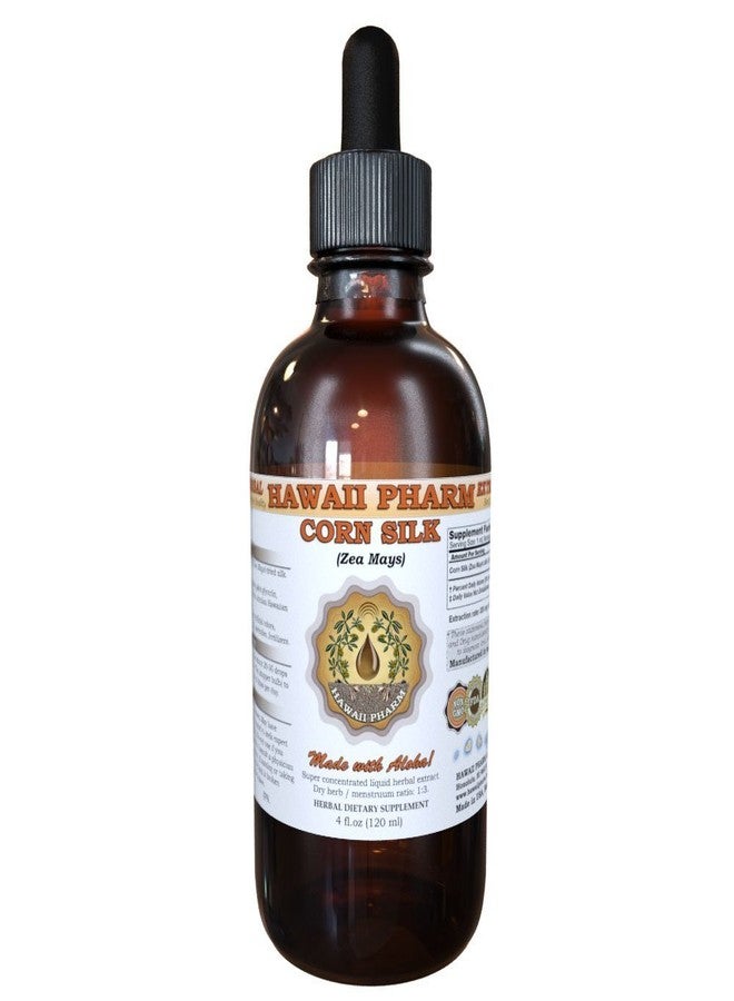 Hawaii Pharm HawaiiPharm Corn Silk Liquid Extract, Organic Corn Silk (Zea Mays) Tincture Supplement 4 oz - Image 1