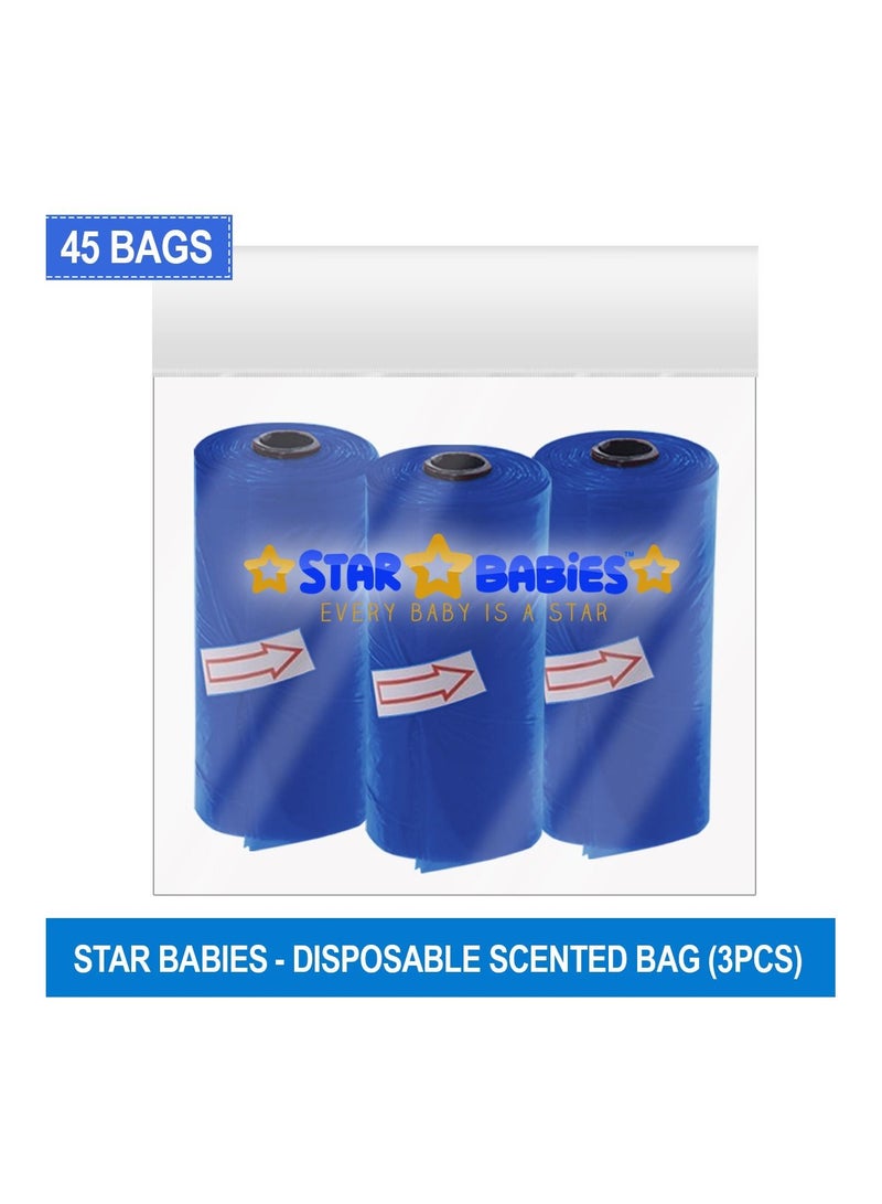 Star Babies - Scented bag - Pack of 3 - Navy Blue - Image 3