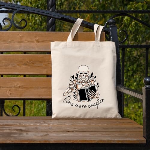 Metsi Canvas Tote Bag for Women with Zipper, Organic Cotton Shoulder Bag for College, Office, Shopping and Travel, Eco-Friendly Reusable Washable Medium Capacity Tote for Daily Use & Gifts - Design G - Image 4
