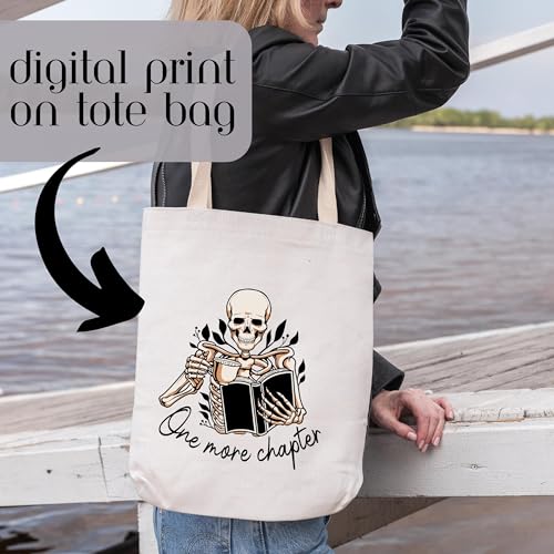 Metsi Canvas Tote Bag for Women with Zipper, Organic Cotton Shoulder Bag for College, Office, Shopping and Travel, Eco-Friendly Reusable Washable Medium Capacity Tote for Daily Use & Gifts - Design G - Image 3
