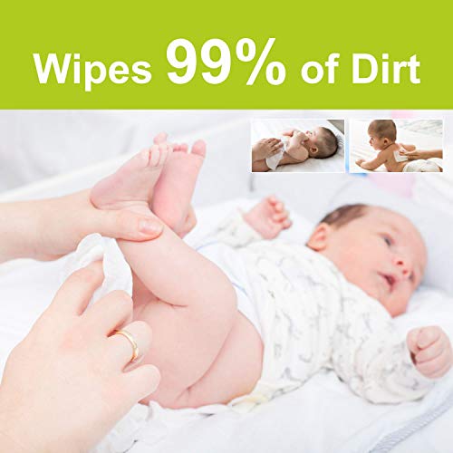 BeeBaby Fresh Aloe Vera Baby Wet Wipes - 3 Pack of 72 Pieces- white - Image 5