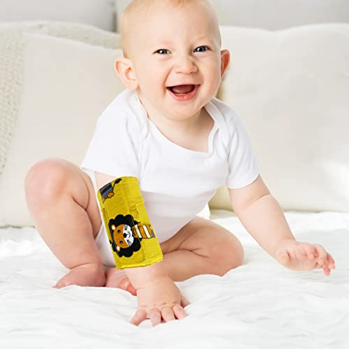Heyshapeing Prevent Scratching Face, Thumb Sucking Habit, Pulling IV Tubes Elbow Immobilizer Splint & Arm Restraint Wrap for Babies Kids-Prevent HAND-TO-FACE habits (X-Small(2pcs)) - Image 1