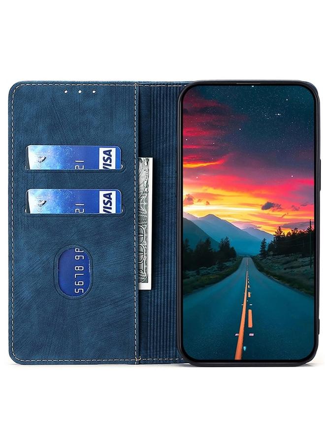 Zaboon Case For Infinix Note 40 Pro 4G RFID Anti-theft Brush Magnetic Leather Phone Case - Image 3