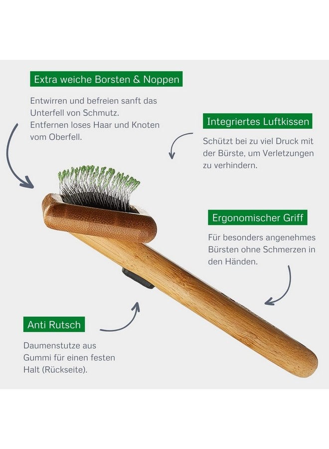 ألكوت فرشاة العناية بالشعر الناعمة من الخيزران صغيرة الحجم (BG SSLICK SM) - Image 2