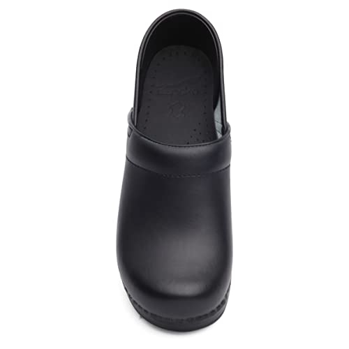 Dansko Women’s Professional Slip-On Clogs –Rocker Sole and Arch Support for Comfort-Ideal for Nursing, Food Service, Healthcare Black Box 11.5-12 M US - Image 2
