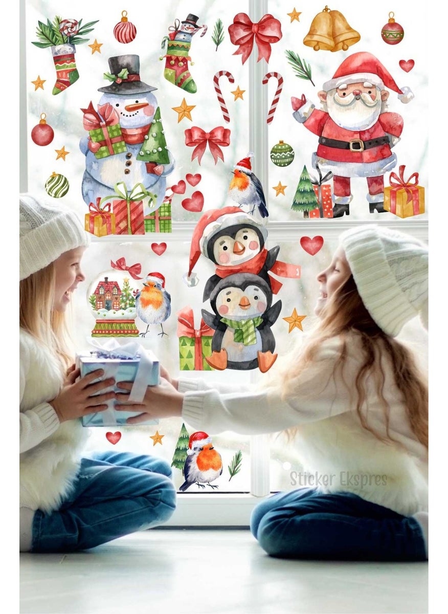 Sticker Express Winter Figures Snowman and Ornaments Christmas New Year Glass Door Wall Sticker Set - pzsku/Z3650376EF5376D846AB2Z/45/_/1725725605/9d85a0ba-9377-41bd-bf8a-105af5d3e132