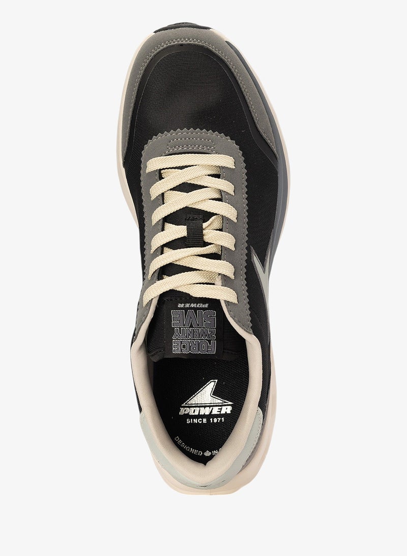 Bata Force 25 Lace-Up Trainers - Image 3