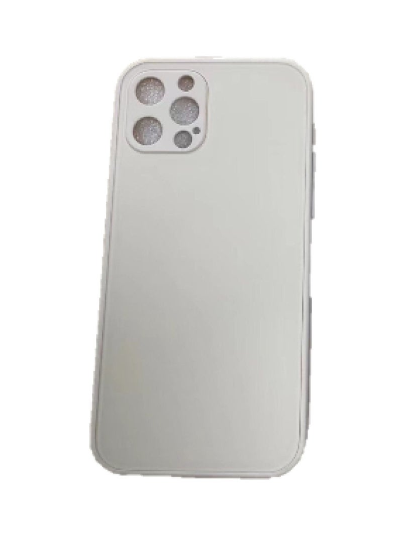 Loquat Suitable For iPhone Liquid Frosted Glass Case TPU Straight Side Case