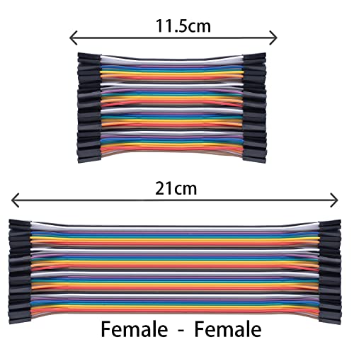 Aypzuke 10cm+20cm 240pcs Breadboard Jumper Wires Cable Kit, Male to Female, Female to Male, Compatible for Arduino and Raspberry Pi - Image 4