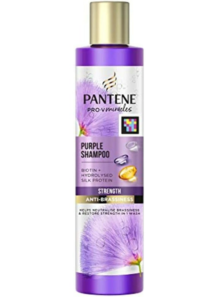 Purple Hair Shampoo Strength And Antibrassiness 225 ML