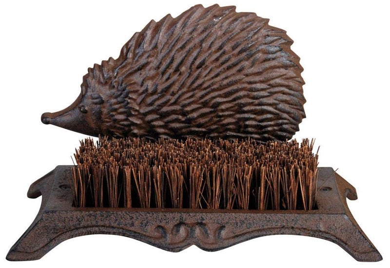 Esschert Design Boot Brush Hedgehog - Image 1