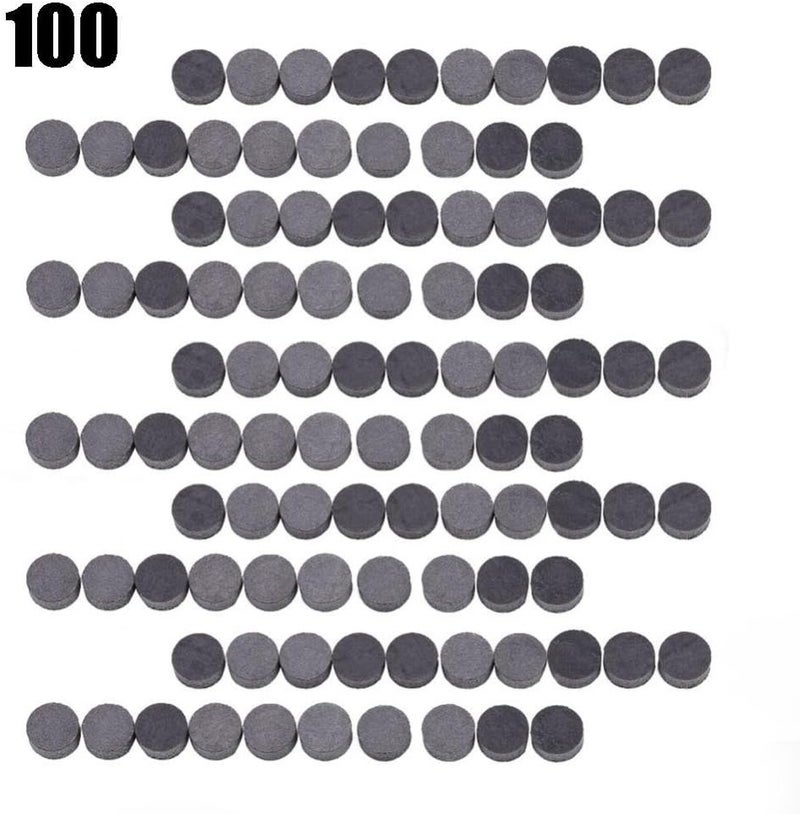 Dilwe Fingerboard Dots, 100Pcs Inlay Dot Fingerboard Dots for Guitar Bass Banjo Ukulele(Diameter 6mm) - Image 1