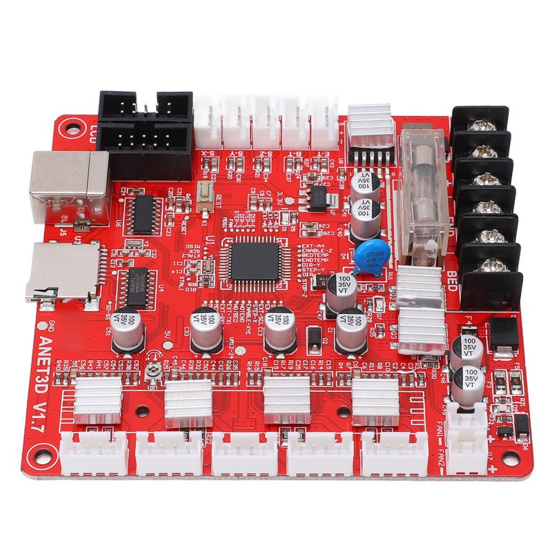 Anet 3D Printer Motherboard 12-24V Input With USB Interface - Reliable High Efficiency Stability 3-Way PWM DC Outputs For 3D Printer DIY Enthusiasts - Image 2