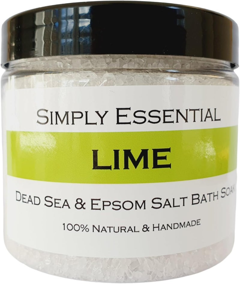Lime Dead Sea Epsom Bath Salts Body Foot soak 225g