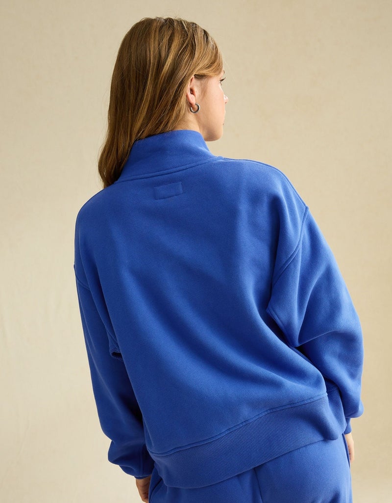 American Eagle AE Everyday Luxe Quarter Zip Sweatshirt - Image 3