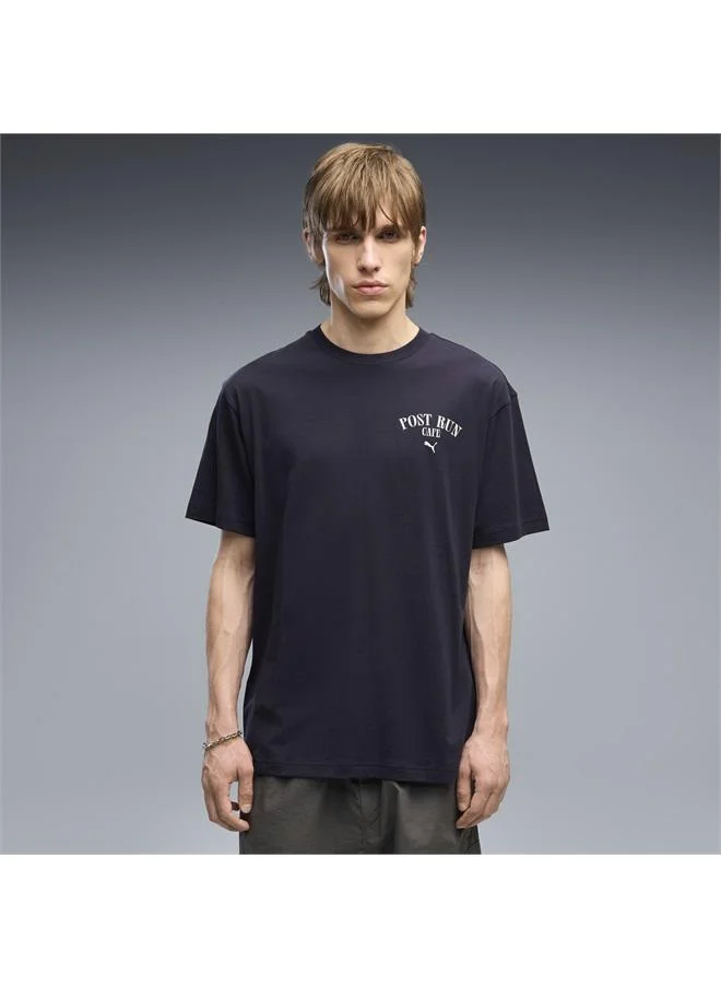 بوما Graphic PUMA Cafe Relaxed Tee Men