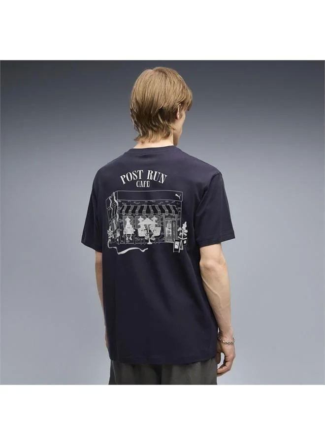 بوما Graphic PUMA Cafe Relaxed Tee Men