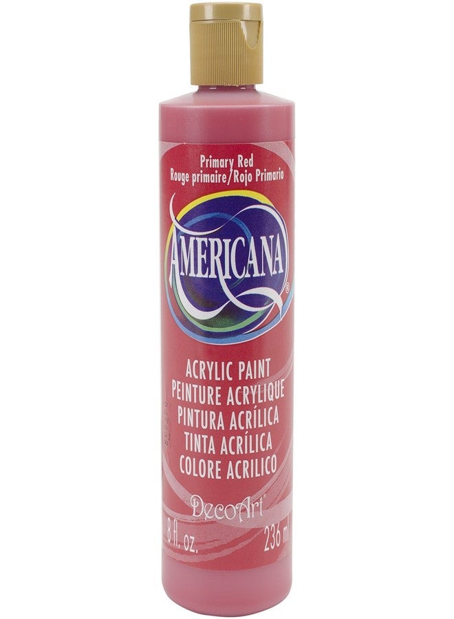DecoArt DA199-9 Americana Acrylics, 8-Ounce, Primary Red
