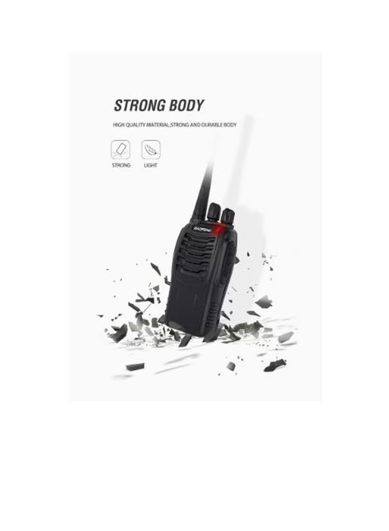 Walkie Talkies for Adults Long Range, Baofeng BF-888S Handheld Two Way Radios with Earpiece and Mic, Rechargeable Walkie Talkie with Li-ion Battery and Charger, Wireless Walky Talky (2 pcs)  - Image 3