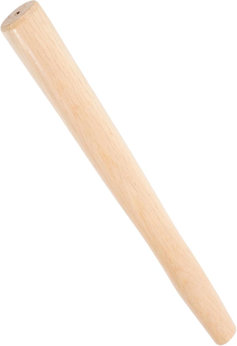 Kichvoe Wooden Hammer Handle Replacement, Round Head Octagonal Wood Grip for Outdoor Camping Hatchet and Axe, Sturdy Wood Tool Handle for Hammer and Hatchet Repair - Image 1