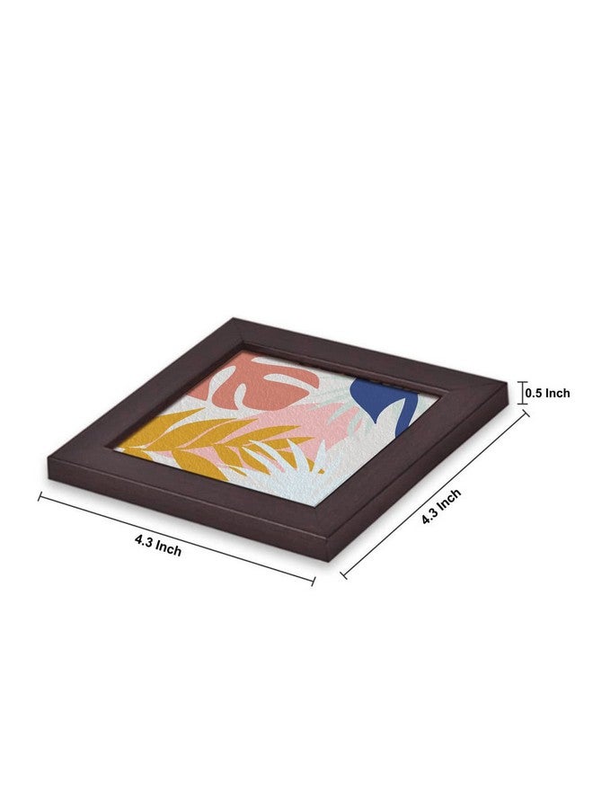 Paper Plane Design Tea Coffee Coaster Set Wooden Decorative Coasters Set. Home and Office Wooden Coasters Design 741 - Image 4