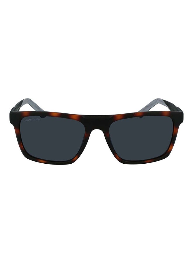 LACOSTE Men Full Rim Bio Injected Modified Rectangle Sunglasses  L957S-230-5618 - Image 2