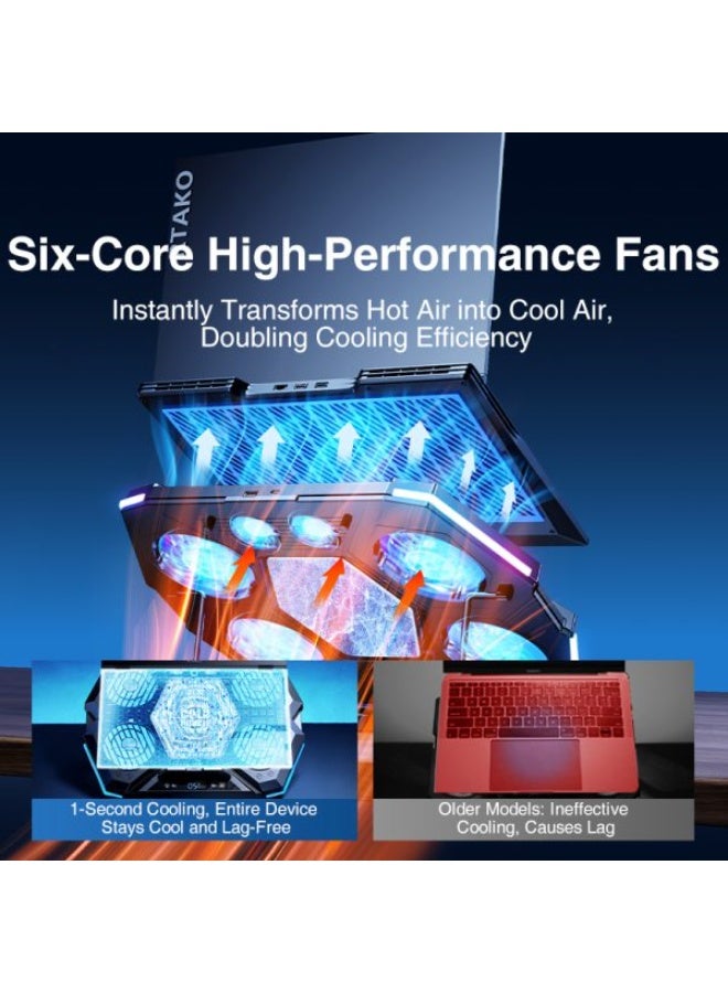 Rtako LZ-D12 Semiconductor Laptop Cooler with Hight Adjustable Stand - Image 4