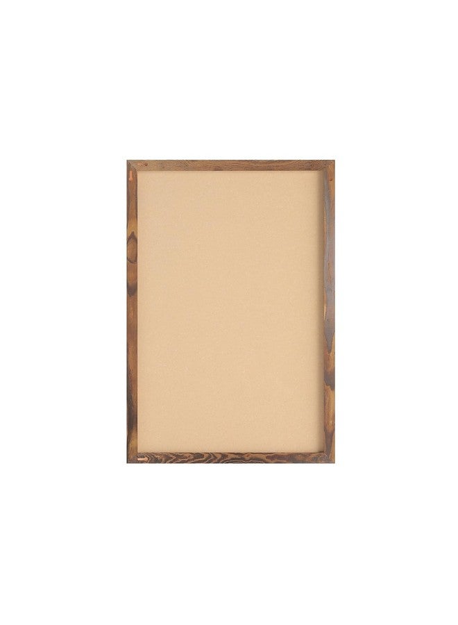Flash Furniture Bristol Wall Mount White Board, Included Dry Erase Marker, 4 Magnets, Eraser, Commercial Grade For Home Or Business, 20" X 30", Torched Brown  - Image 4