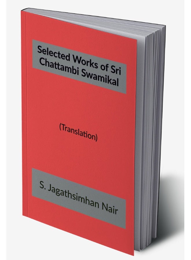 Selected Works of Sri Chattambi Swamikal : Translation  - Image 1
