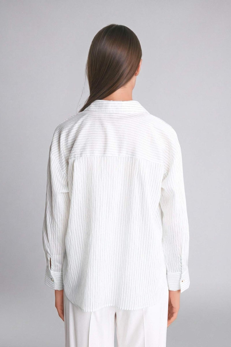 DeFacto Relax Fit Shirt Collar Long Sleeve Shirt - Image 4