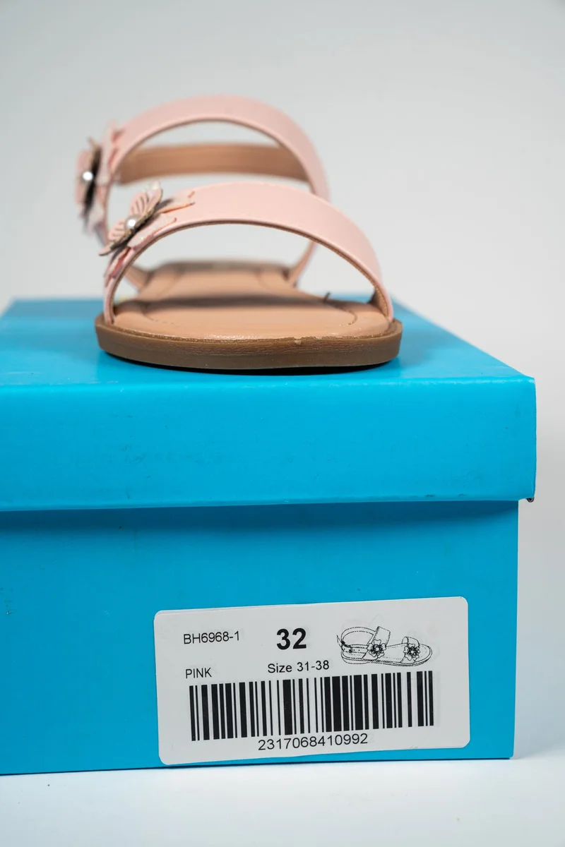 Geoomnii PINK Geoomnii Girls’ Sandals – Comfortable Casual Sandals for Children, Pre-Teen & Junior Girls for School, Play & Everyday Wear for Women | Best Price UAE