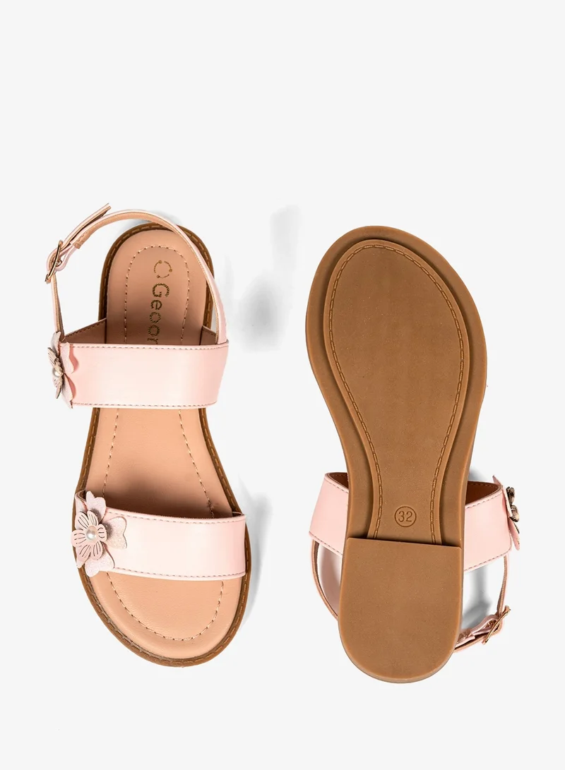 Geoomnii PINK Geoomnii Girls’ Sandals – Comfortable Casual Sandals for Children, Pre-Teen & Junior Girls for School, Play & Everyday Wear for Women | Best Price UAE