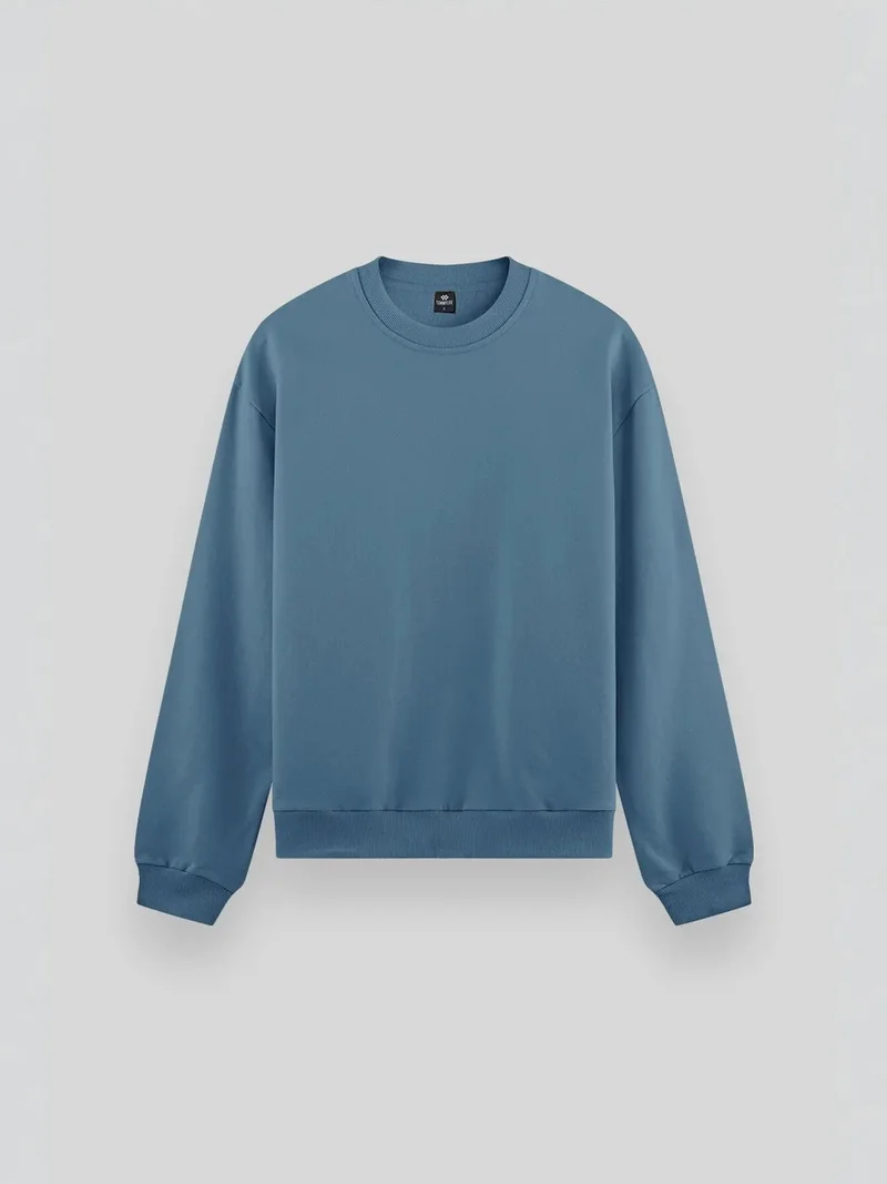تومي لايف TOMMY Men's Plain Crew Neck Sweatshirt