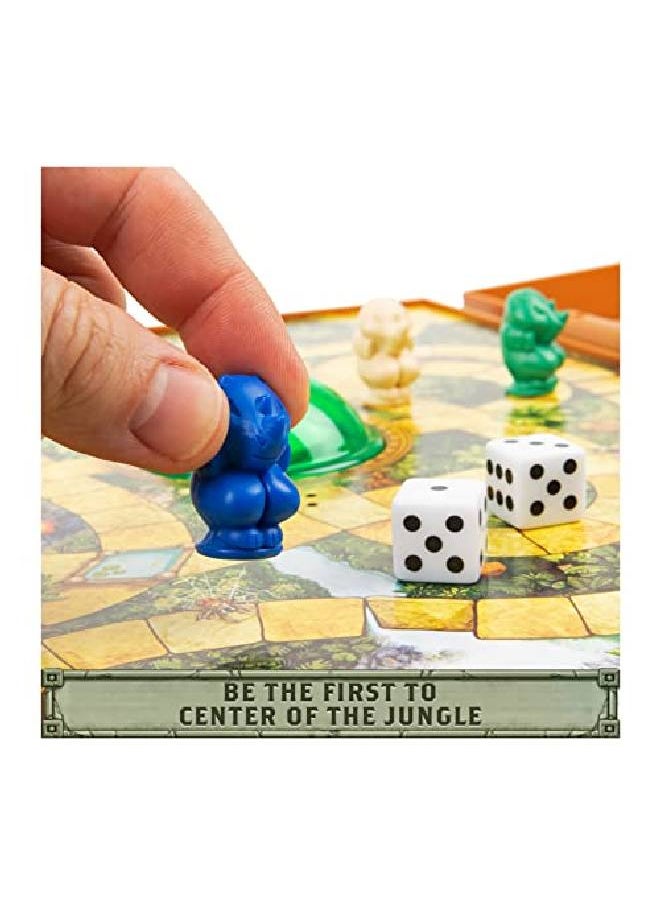 SPIN MASTER - Jumanji Deluxe Game Immersive Electronic Version Of The Classic Adventure Movie Board Game With Lights And Sounds For Kids & Adults Ages 8 And Up - Image 1