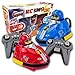 Hyper Drive Remote Control Bumper Car Race Set 24GHz RC Cars with Crash Action Lights Sounds Rechargeable Battery 2 Player Kids Racing Toy - Image 2