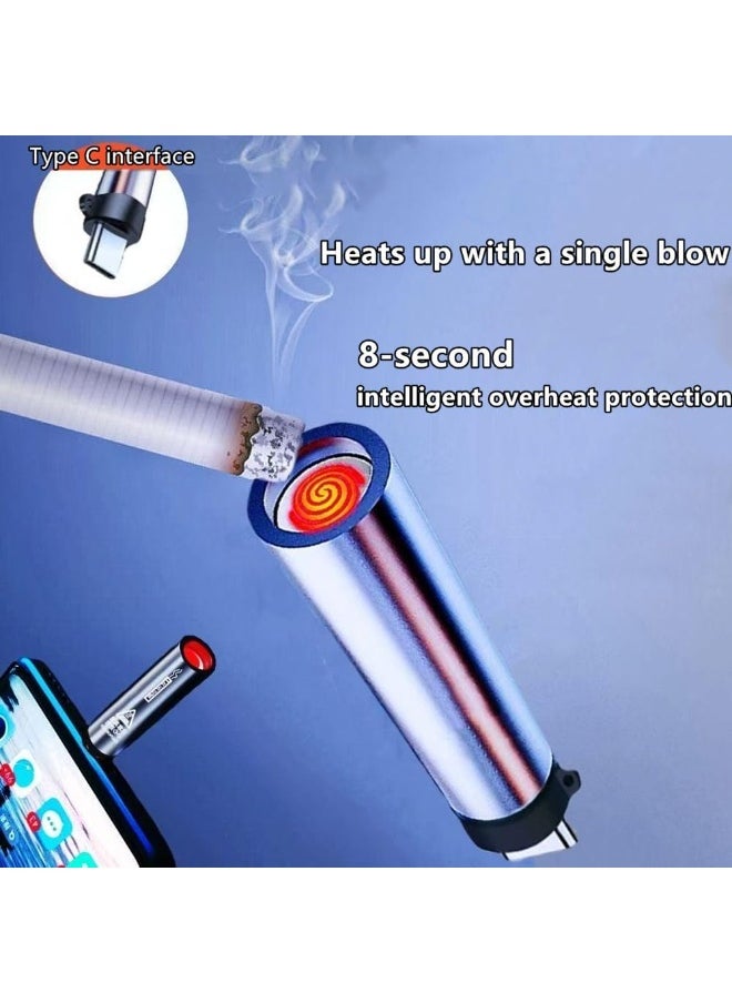 Generic Electric Lighter - USB C Lighter, Flameless Windproof, Men's Gift - Mini Version  - Image 2
