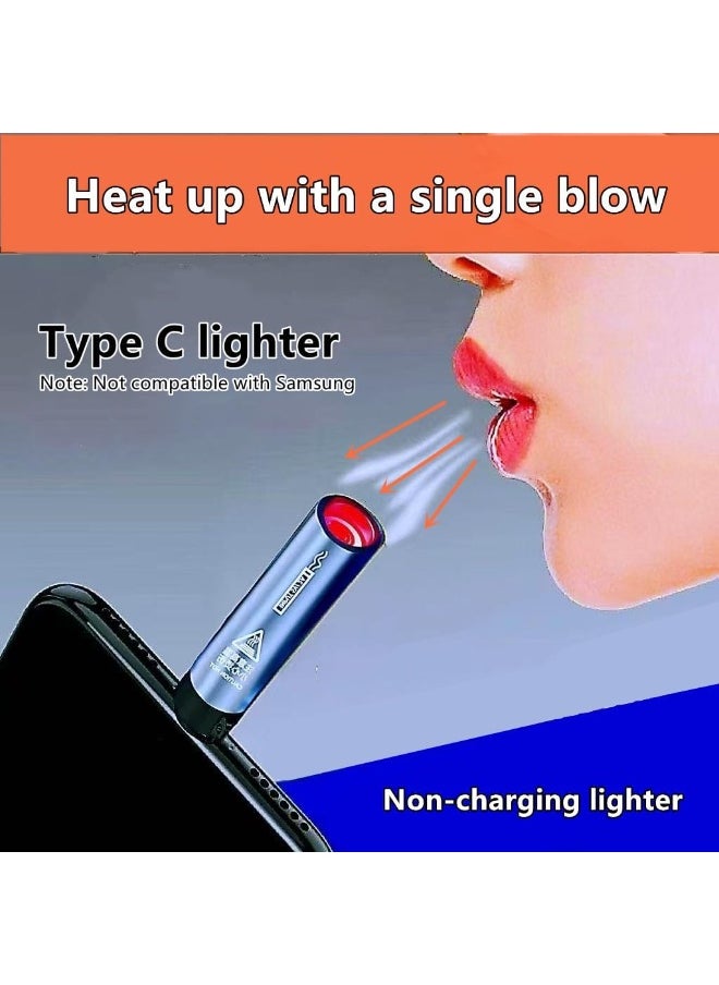 Generic Electric Lighter - USB C Lighter, Flameless Windproof, Men's Gift - Mini Version  - Image 3