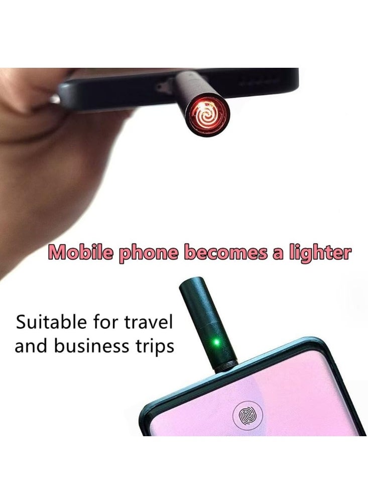 Generic Electric Lighter - USB C Lighter, Flameless Windproof, Men's Gift - Mini Version  - Image 4