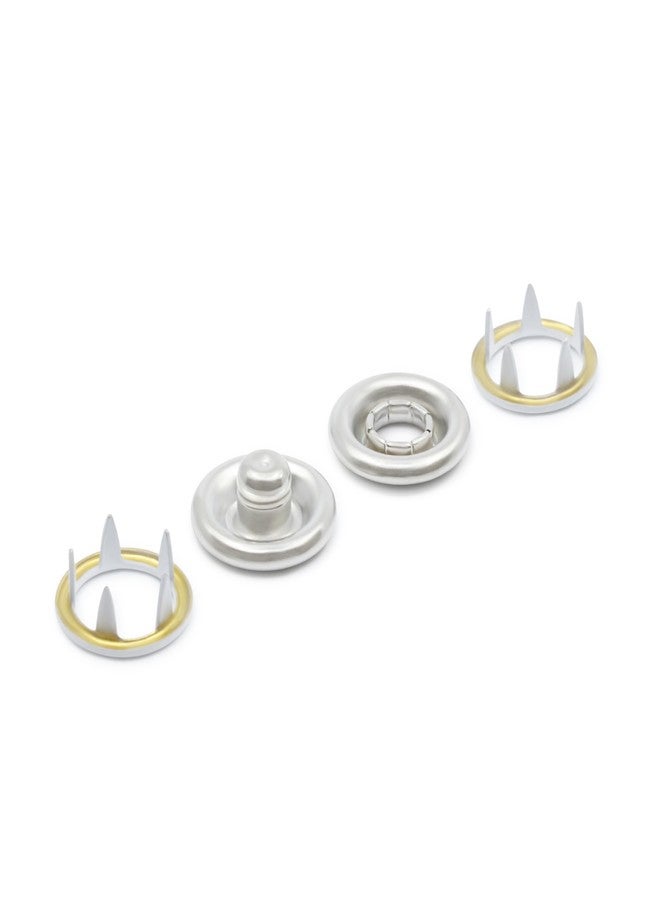 Dritz 16-9 Snap Fasteners, White, Size 16 (7/16-Inch) 7-Count - Image 4