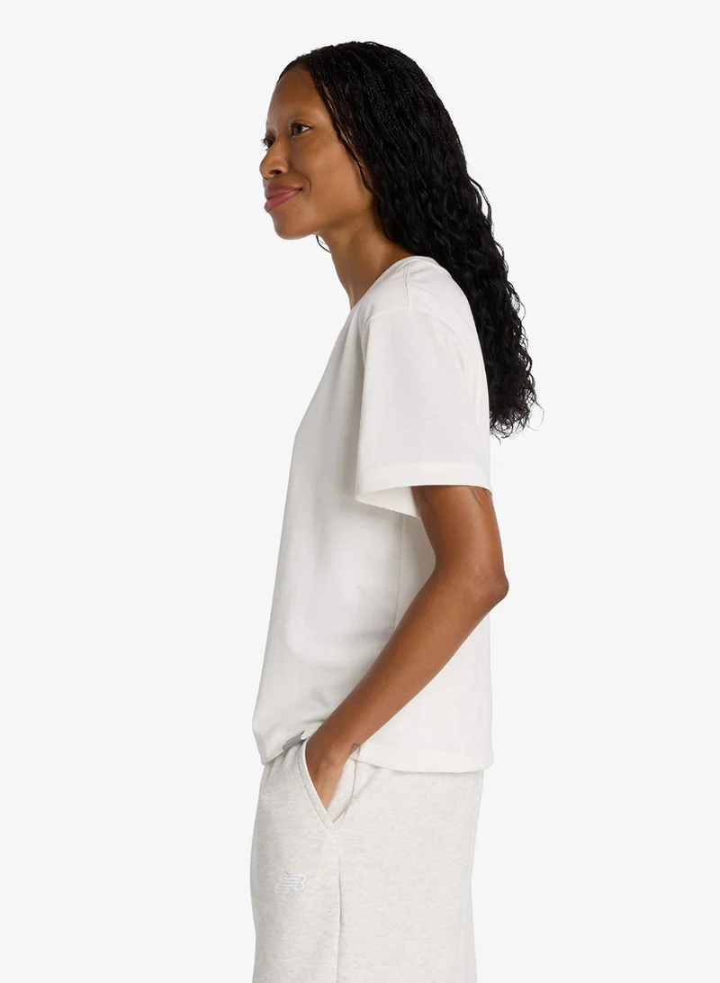 New Balance SEA SALT (SST) Bukatsu Logo T-Shirt for Women | Best Price UAE
