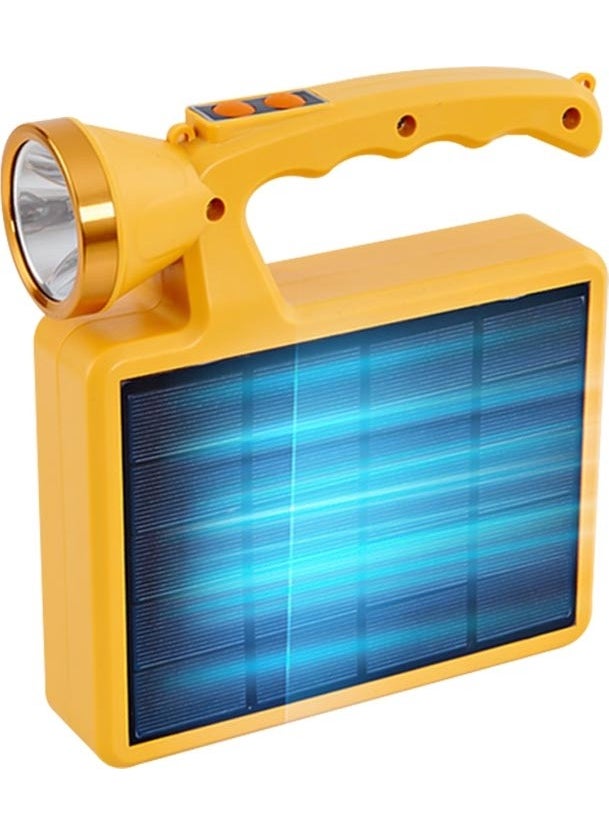 AYT Powermaster PM-16044 Solar Powered Portable Rechargeable Searchlight Camping Lighting Flashlight  - Image 2