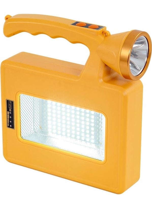 AYT Powermaster PM-16044 Solar Powered Portable Rechargeable Searchlight Camping Lighting Flashlight  - Image 1