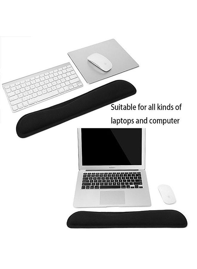 Generic - Wrist Rest Mouse Pad Keyboard Wrist Support Set Memory Foam Ergonomic Non-slip Office Gaming Mouse and Keyboard Wrist Support - Image 1