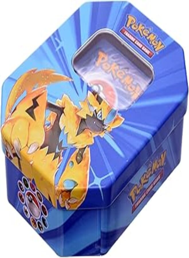 first choices Scarlet Violet Trading Cards for Pokemon with Tin Box for Kids Playing Fun Multicolor