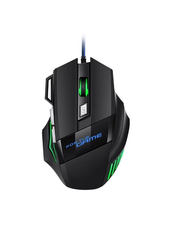 Zero Gaming Mouse ZR-1800 - High Resolution 4800 DPI - Fast Control and Instant Response - Ergonomic LED Design - Suitable for Gaming and PC - Image 1