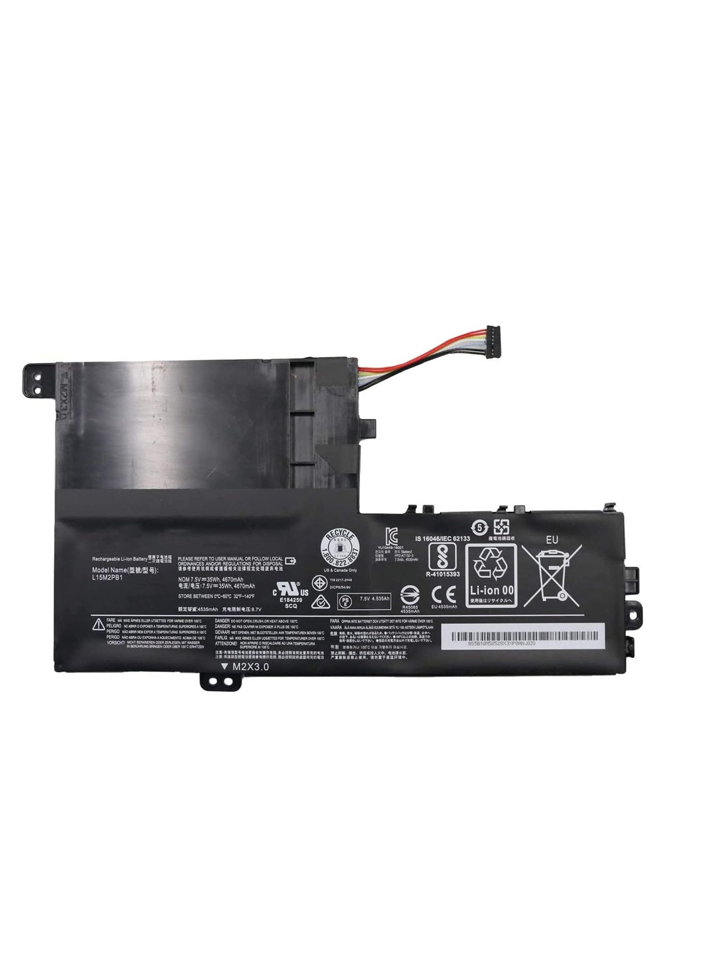 L15M3PB1 L15L3PB1 Laptop Battery for Lenovo Flex 11 Chromebook N22 N22-10 N22-20 N22 Touch N23 N23 Touch N23 Yoga N42 N42-20 Chromebook C330 S330 Series 5B10K88047 5B10K88048 5B10K88049 11.1V 45Wh