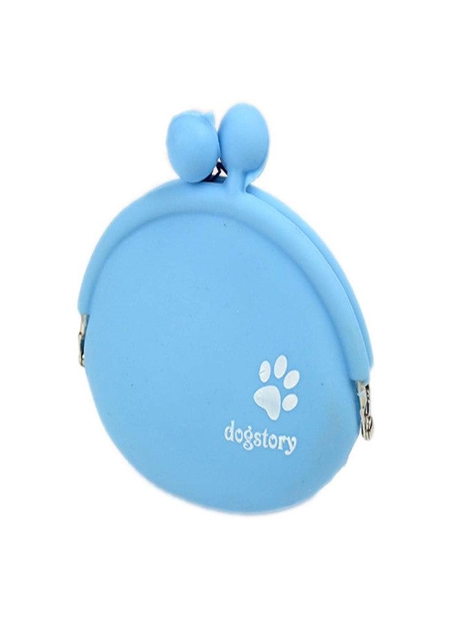 Hyzone Silicone Pet Snack Bags, Dog Training Bags, Dog Training Waist Bags, Children's Coin Purses, Key Bags (Blue) - Image 1