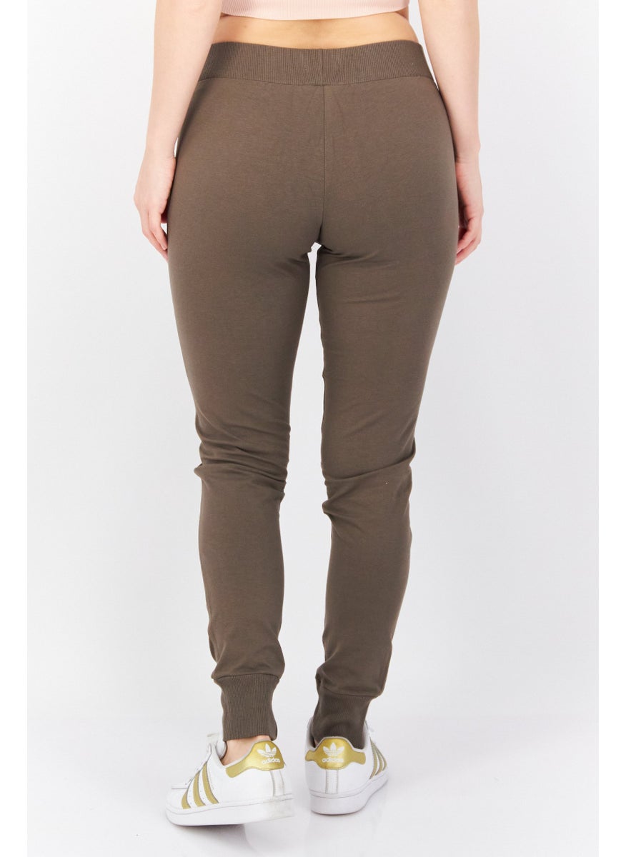 Champion Women Sportswear Fit Full Length Training Leggings, Taupe  - Image 3