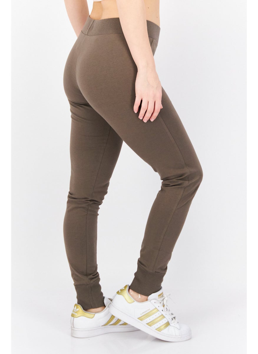 Champion Women Sportswear Fit Full Length Training Leggings, Taupe  - Image 2