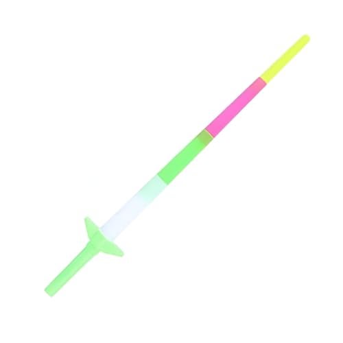 MeeTo LED Light Glowing Sword in Dark Flashing Foldable Sword Stick Light Toys for Kids, Led Talwar Light for Dancing, Fun, Entertainment, Baby, Boys and Girls Gift (Pack of 1) - Image 1